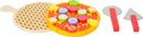 Small Foot - Houten Snij- en Speeleten Pizza Set, 21dlg.