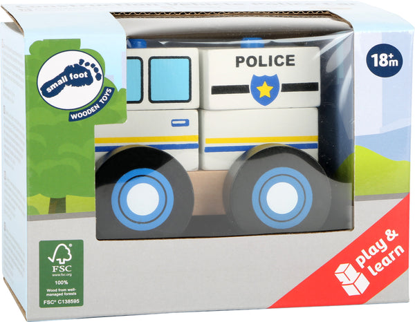 Bouw voertuig Politie auto