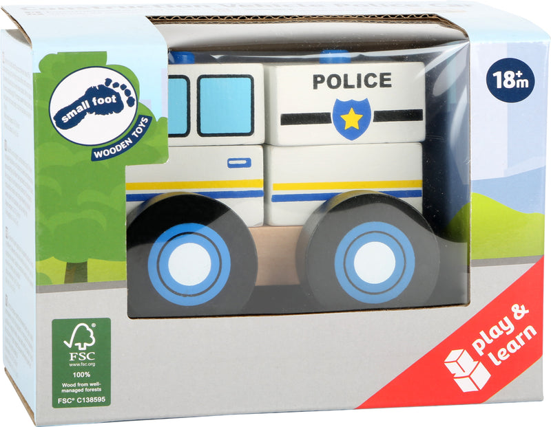 Bouw voertuig Politie auto