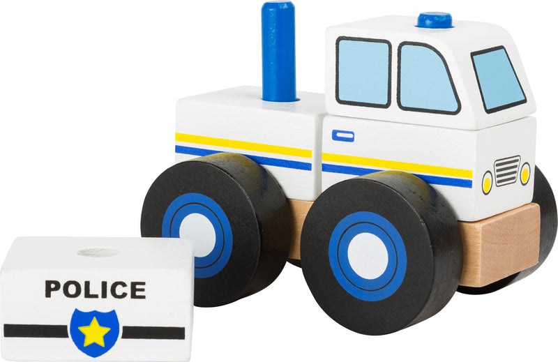 Bouw voertuig Politie auto