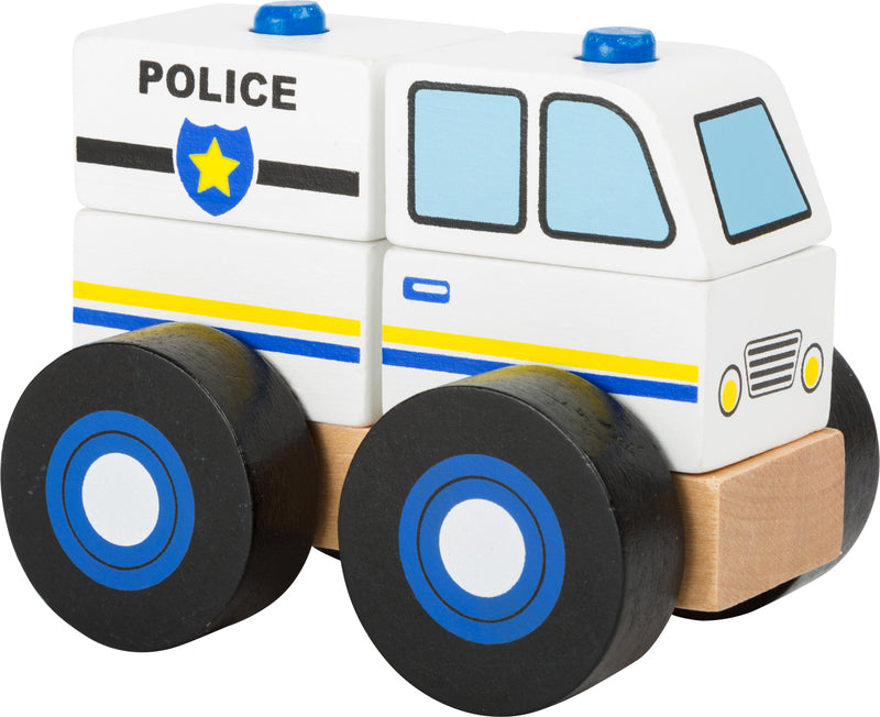 Bouw voertuig Politie auto
