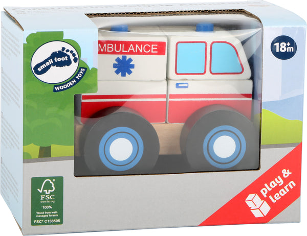 Bouwvoertuig Ambulance