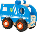 Small Foot - Houten Politieauto Blauw