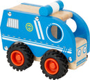 Small Foot - Houten Politieauto Blauw