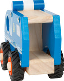 Small Foot - Houten Politieauto Blauw