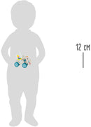 Small Foot - Houten Duwfiguur Olifant met Motoriekspiraal