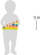 Vorm-passend spel met getallen "Jungle"