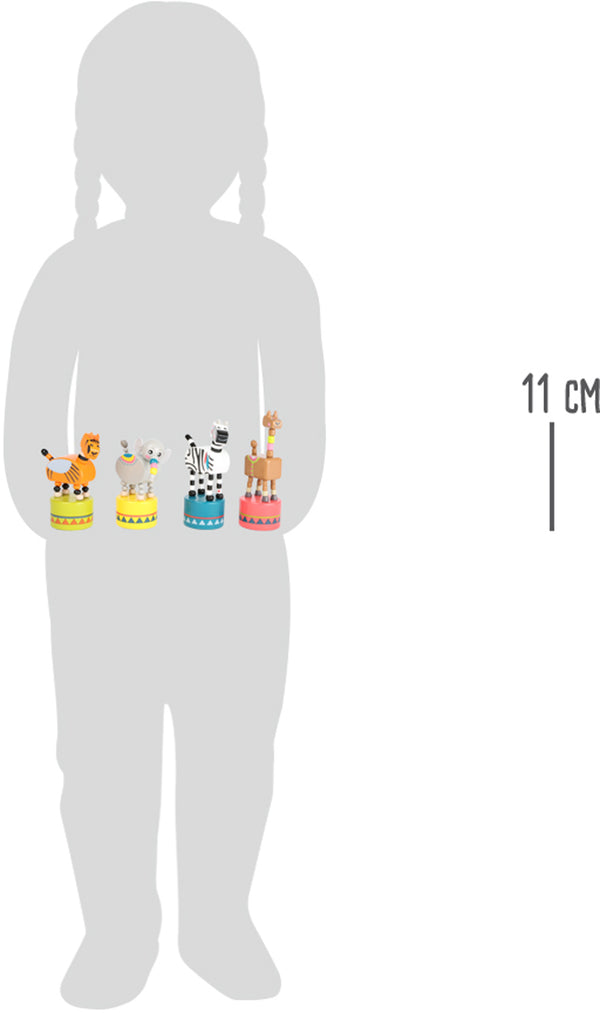 Dansende Dieren Weergave "Jungle"