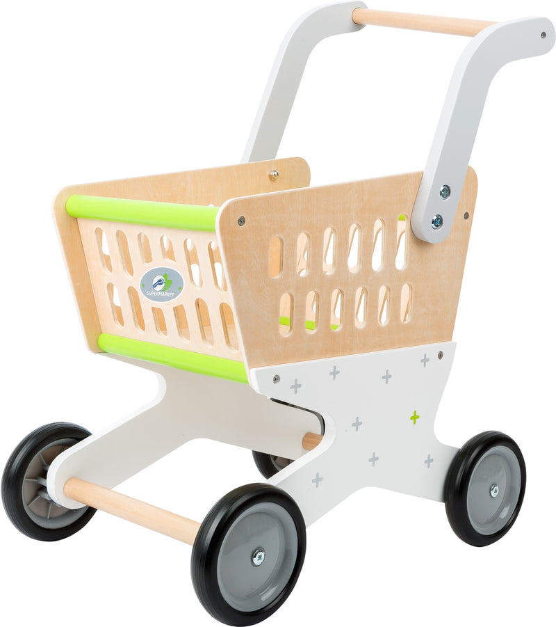 Small Foot - Houten Winkelwagen Supermarkt
