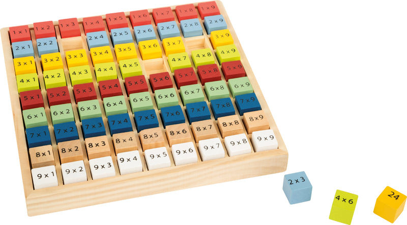 Small Foot  -  Houten Reken Keersommen Kleur, 82dlg.