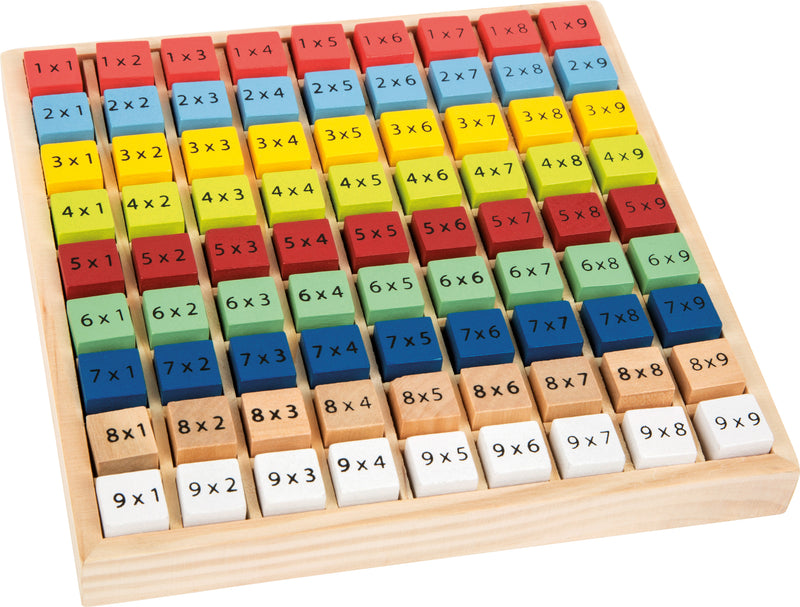 Small Foot  -  Houten Reken Keersommen Kleur, 82dlg.