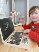 Small Foot  -  Houten Laptop met Magneetbord