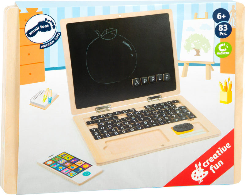 Small Foot  -  Houten Laptop met Magneetbord