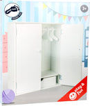 Small Foot - Houten Poppen Kledingkast met Hangers, 3dlg.