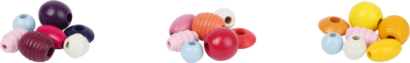 Display houten rijgkralen Cupcake, "Candy"