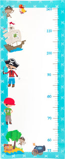 Piraten Hoogte Meetbord Tekenblad