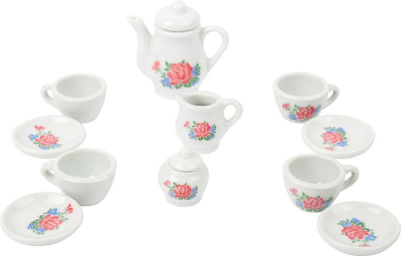 Small Foot - Koffie en Theeservies Porselein in Koffer, 14dlg.