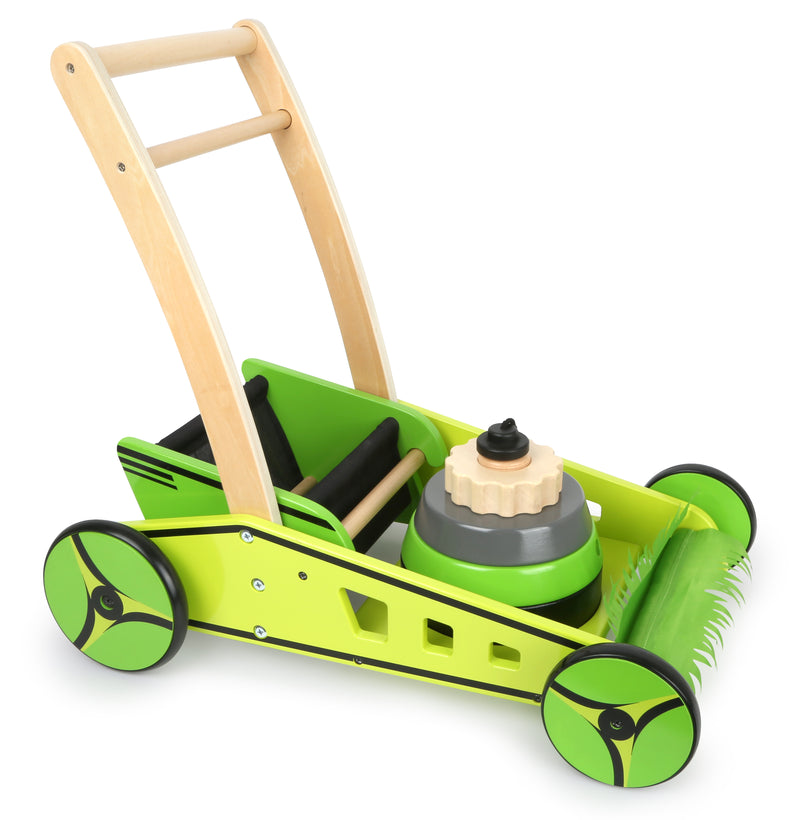 small foot - Loopwagen Grasmaaier - Houten speelgoed vanaf 1 jaar