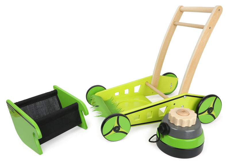 small foot - Loopwagen Grasmaaier - Houten speelgoed vanaf 1 jaar