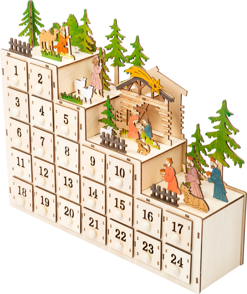 Kerstmis Kribbe Advent Kalender