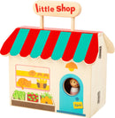 Small Foot - Houten Meeneem Speelwinkel Poppenhuis, 15dlg.