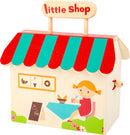 Small Foot - Houten Meeneem Speelwinkel Poppenhuis, 15dlg.