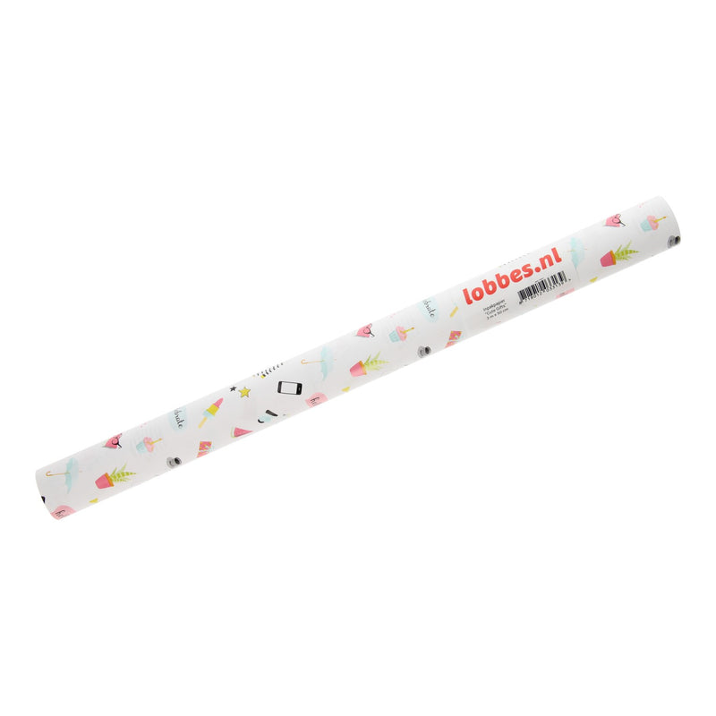 Inpakpapier Cute Gifts, 3 mtr.