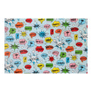 Inpakpapier Stripwolkjes, 3 mtr.