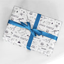 Inpakpapier Inkleurbaar Eenhoorn Party, 4 mtr.