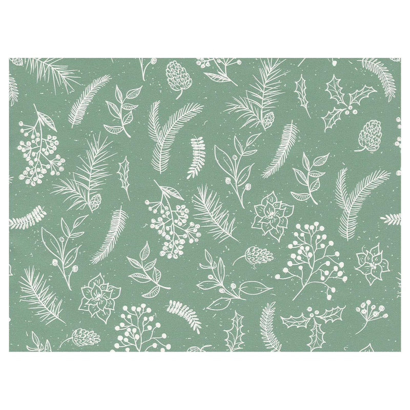 Inpakpapier Wintertakjes, 3mtr.