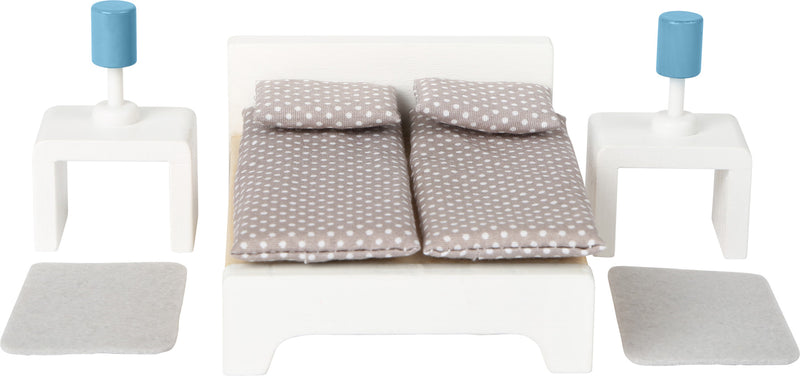 Small Foot - Houten Poppenhuis Meubeltjes Complete Set, 28dlg.