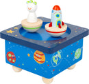 Small Foot - Houten Muziekdoos Ruimtevaart