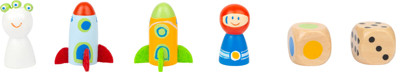 Small Foot - Houten Ludospel Ruimtevaart