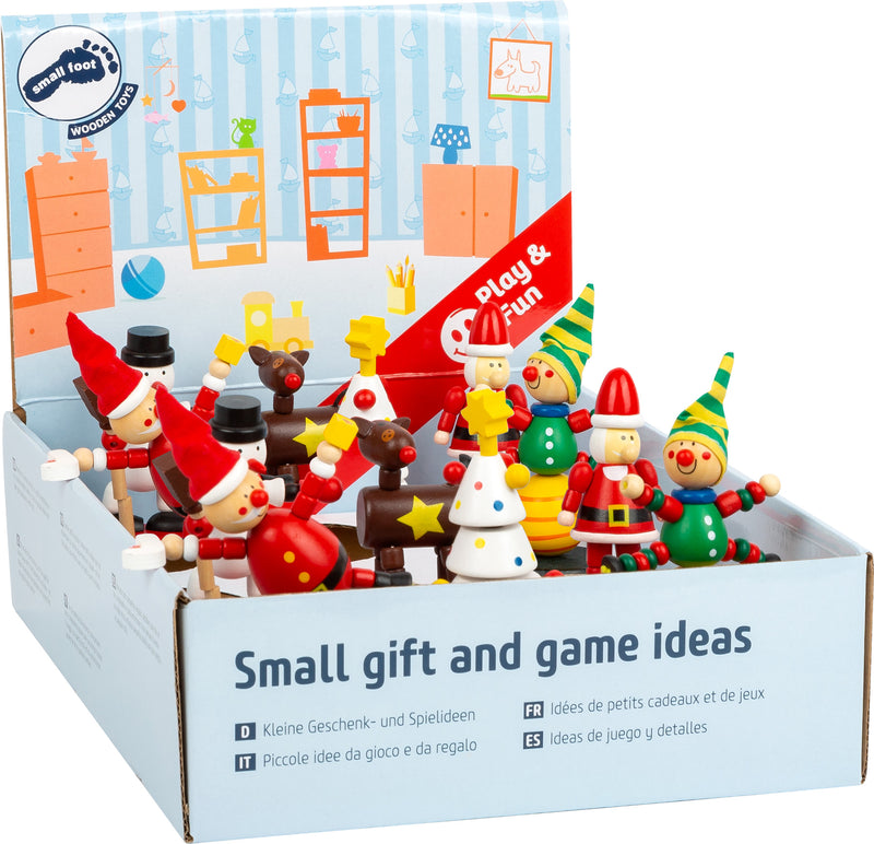Dansende Kerstfiguren Display