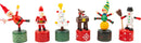 Dansende Kerstfiguren Display