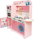 Small Foot - Houten Speelkeuken Gourmet Roze, 12dlg.