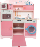 Small Foot - Houten Speelkeuken Gourmet Roze, 12dlg.