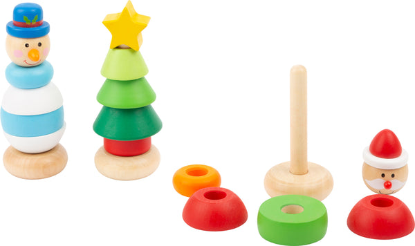 Kerst Stapelbeeldjes Display