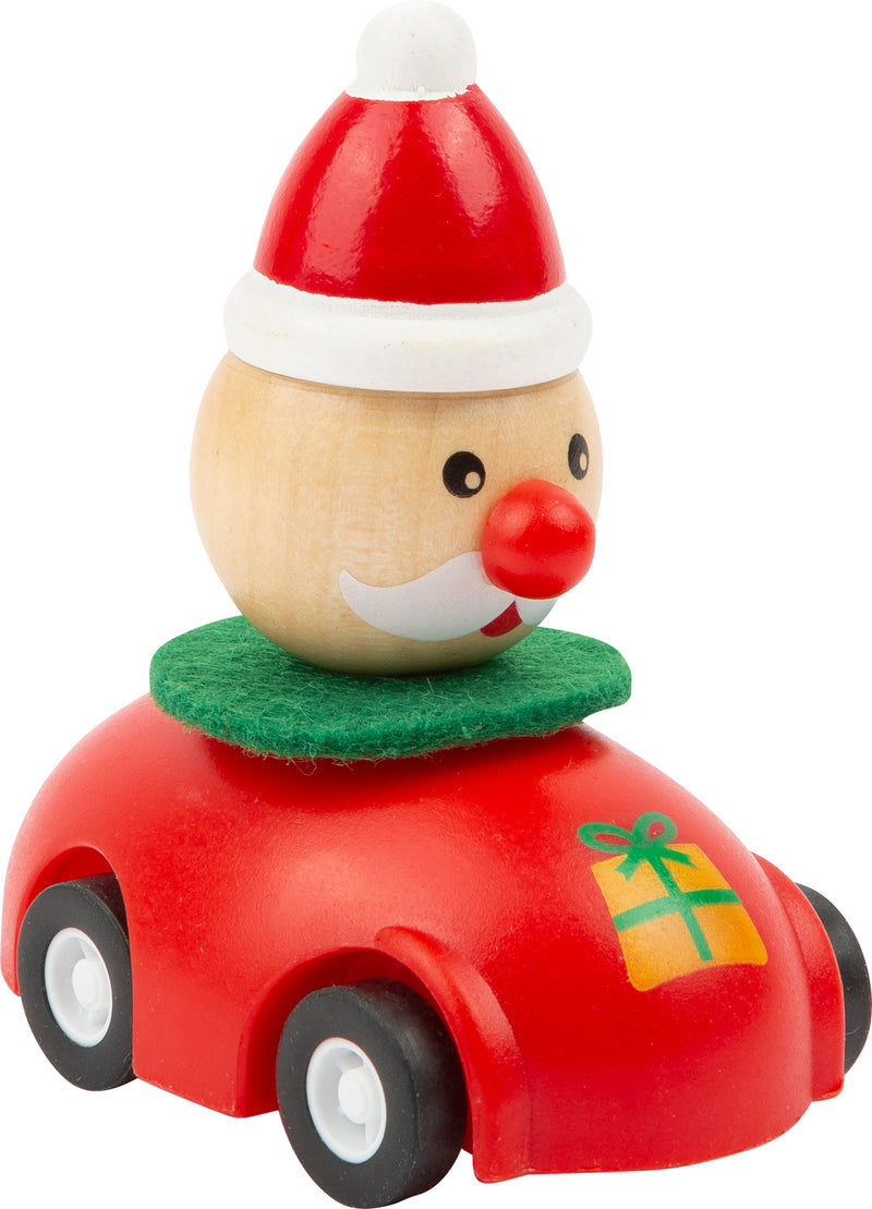 Pull-Back Kerstauto's Display