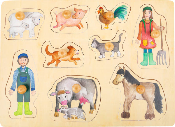 Boerderij en landleven puzzel