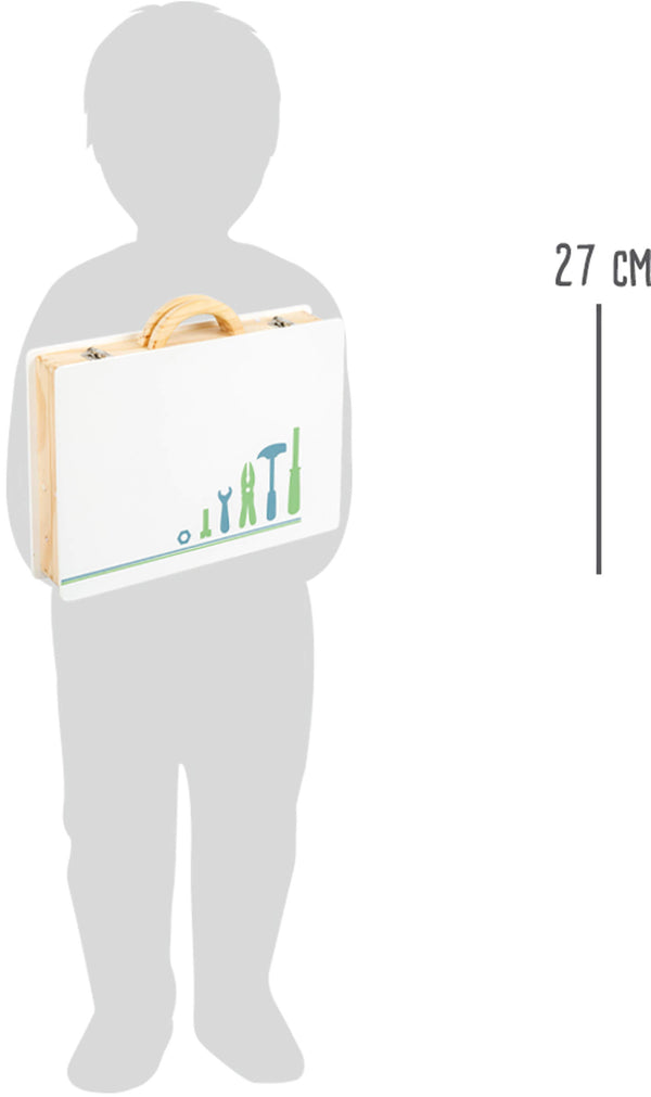 Small Foot - Houten Gereedschapskoffer Nordic, 43dlg.