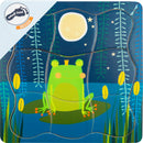 Layer puzzel Frog King