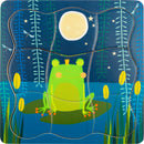 Layer puzzel Frog King