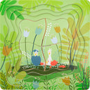 Laagjespuzzel Paar Eenden