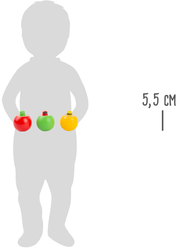 Laat staande insecten met geluid zien