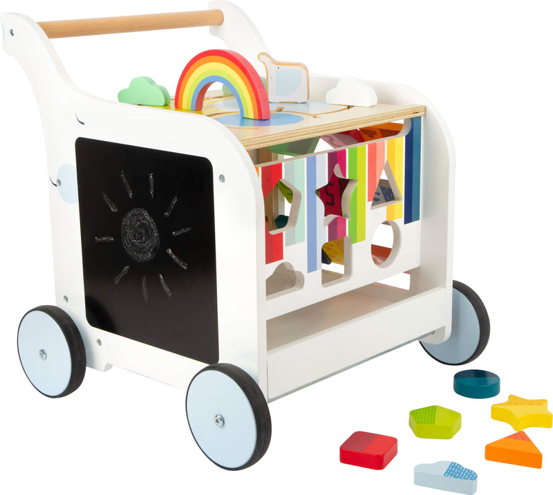 Small Foot - Houten Baby Walker Loopwagen Bloemen