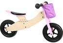 Small Foot  -  Houten Driewieler en Loopfiets 2in1 Maxi Roze