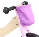 Small Foot  -  Houten Driewieler en Loopfiets 2in1 Maxi Roze