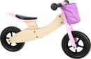 Small Foot  -  Houten Driewieler en Loopfiets 2in1 Maxi Roze