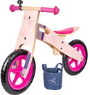 Small Foot - Houten Loopfiets Kolibrie Roze